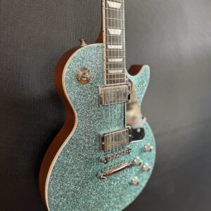 Gibson Les Paul Modern Sparkle Sea Foam Green Blue Chrome Custom Mint Ebony