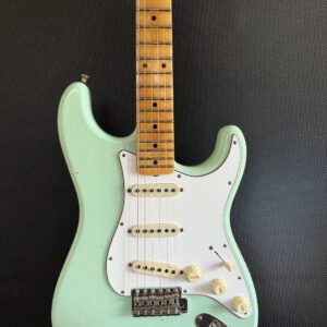 Fender Custom Shop Surf Green Relic w/Dual Mag II Postmodern Fret Ghosting Body and Heel Contour Compund Radius Neck
