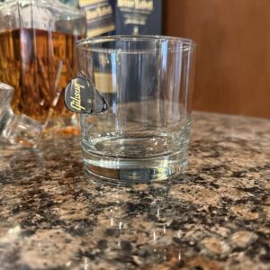 Artwork Orange presents exclusive Gibson pick glasses and Fender glasses in Bourbon/Rocks, Pint/Beer and Shot glasses. High quality glassware with your favorite guitar brands embedded into the glass.