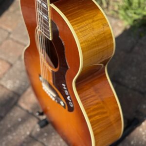 Gibson Custom Shop J-185 Cash — 1 of Only 100 Thermally Aged Spruce Top with Flamed Maple Back & Sides