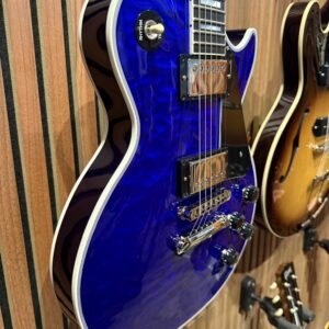 Gibson Custom Les Paul Custom Dealer Select AAA Quilt Top – Viper Blue Gloss